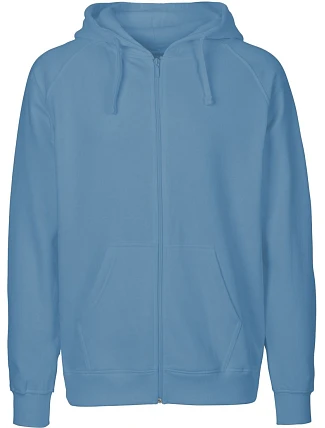 Neutral O 63301 Pánská mikina s kapucí z bio bavlny 77.6331 dusty indigo