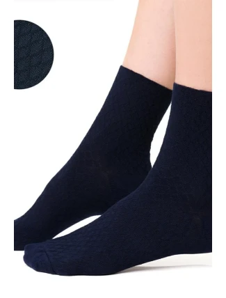 Dámské ponožky bez tlaku 125 kosočtverců