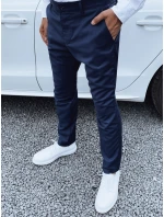 Pánské tmavě modré kalhoty FashionStreet UX4411