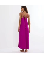 Summer Satin Dress - RED - TRIUMPH RED - TRIUMPH