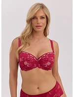 Podprsenka Semi Soft Gaia BS 1372 Mary, vínová