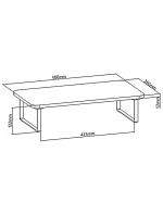 STOJAN NA MONITOR/LAPTOP MACLEAN, MAX. 20 KG, (500X260X122MM), MC-933 MC-933