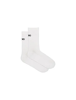 Cyklistické ponožky POC Motion MTB Socks, bílé