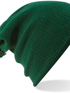 Beechfield B 450 Čepice Snowstar® 53.0450 bottle green/off white