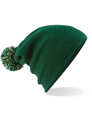 Beechfield B 450 Čepice Snowstar® 53.0450 bottle green/off white