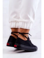 Klasické tenisky Cross Jeans JJ2R4019C černá Klasické tenisky Cross Jeans JJ2R4019C černá