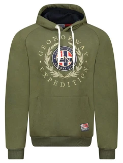 Geografické Norsko Giger DB 100 M WZ3049H/GN-Kaki mikina