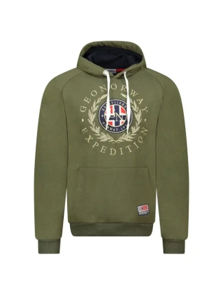 Geografické Norsko Giger DB 100 M WZ3049H/GN-Kaki mikina