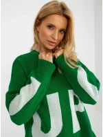 Dámský svetr LC SW 8050 .95P zelená - FPrice