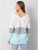 Mikina RV BL 5972.07 bílá šedá Mikina RV BL 5972.07 bílá šedá