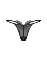 Dámská tanga Veyane Thong černé - Obsessive