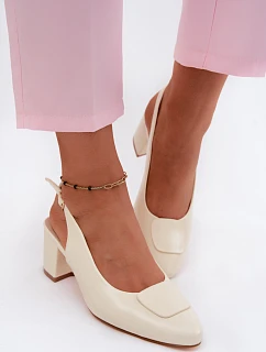 Sandály na podpatku model 227920 Step in style