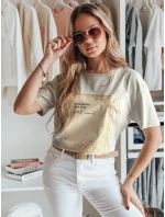 Dámské šedé tričko CHANTE FashionStreet RY2595