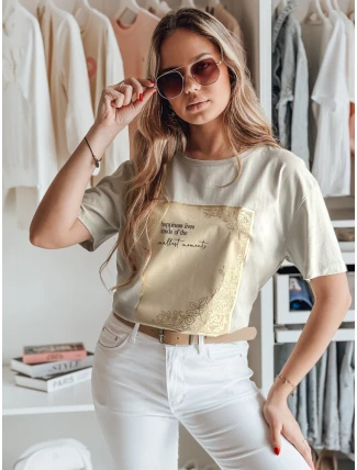 Dámské šedé tričko CHANTE FashionStreet RY2595