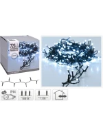 VÁNOČNÍ STROM SVĚTLA ŘETĚZCE 720 VEDL STUDENÁ BÍLÁ