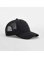 Beechfield B 644R 6 panelová Trucker kšiltovka "Technical Mesh" 53.644R black/black