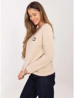 RV SW jumper A1025.80 béžový RV SW jumper A1025.80 béžový