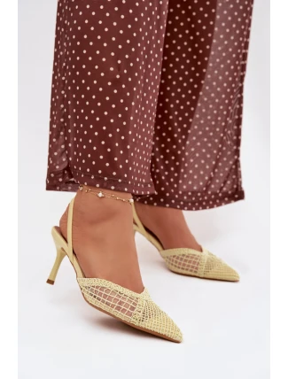 Sandály na podpatku  model 224495 Step in style