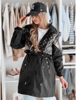 Dámská přechodná bunda parka FERIPARKA černá FashionStreet TY4875