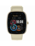 Dámské chytré hodinky GRAVITY GT18-8 béžový silikonový řemínek + bílý řemínek Dámské chytré hodinky GRAVITY GT18-8 béžový silikonový řemínek + bílý řemínek