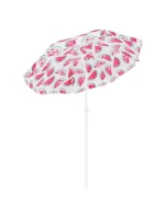 BALKONOVÝ PLÁŽOVÝ SLUNEČNÍK 160CM MELOUN 1048789