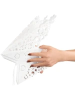 PAPÍROVÉ DEKORACE SNOWflAKE 64 CM WHITE DELUXE dětské