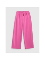 Dívčí tepláky s širokými nohavicemi 4F 4FJRAW25TTROF1601-54S