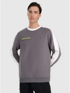 Pánská mikina s kapucí 4F 4FRAW25TSWSM2457-23S bez svetru