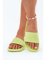 Dámské sandály limetkové 4FMM00FFLIF045-45S