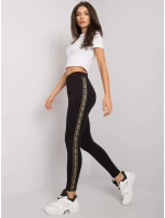 Legíny LA LG T 45.78P černá a zlatá