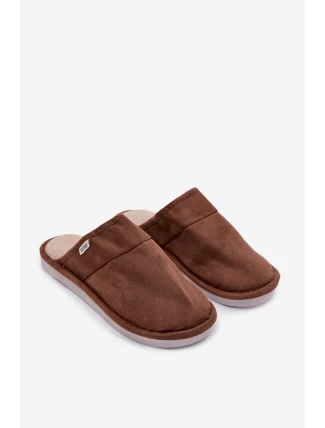 Pánské nazouváky Selomir – hnědé