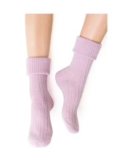 Dámské ponožky na spaní 067 světle fialová - Steven