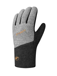 CHIBA Rękawiczki ALL NATURAL WARM szare XL