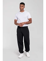 Fruit of the Loom Iconic Premium Elasticated Cuff Jog Pants Tepláky z těžké bavlny 16.4056 black Fruit of the Loom Iconic Premium Elasticated Cuff Jog Pants Tepláky z těžké bavlny 16.4056 black