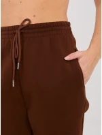 Tepláky CLM DR 1107.98 tmavě hnědé