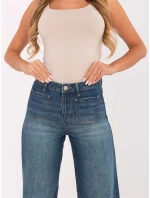 Kalhoty D80018BB62456D285 tmavě modré