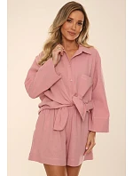 De Lafense 855 Harper 7/8 Muslin Homewear S-2XL set bez zipu