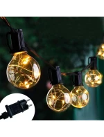 PARTY LIGHT VENKOVNÍ GIRLANDA 20 100LED ŽÁROVEK 5,8M 230V