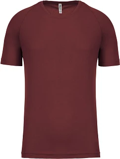 Kariban ProAct PA 438 Pánské sportovní tričko 20.P438 wine