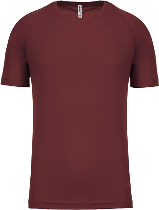 Kariban ProAct PA 438 Pánské sportovní tričko 20.P438 wine Kariban ProAct PA 438 Pánské sportovní tričko 20.P438 wine