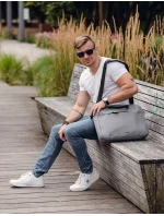 Pánská taška na notebook Vuch Mailo Grey Pánská taška na notebook Vuch Mailo Grey