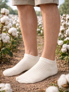Přírodní nohy 100% bavlna 197