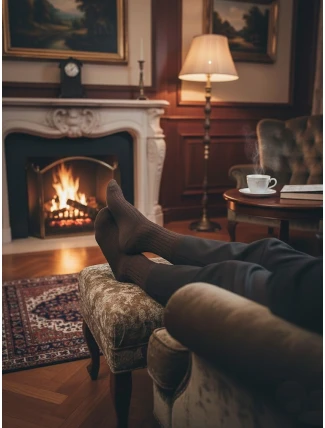 WiK Soxlandia 043 W14 Kašmírové ponožky 39-46