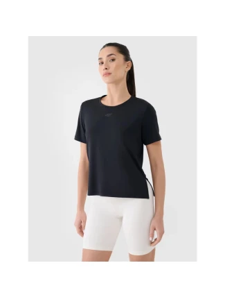 Dámské oversize rychleschnoucí tréninkové tričko 4F 4FWMM00TFTSF1829-20S