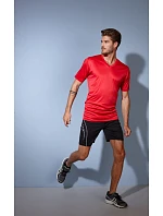 Daiber JN 736 Pánské sportovní tričko s výstřihem do V 02.0736 black Daiber JN 736 Pánské sportovní tričko s výstřihem do V 02.0736 black