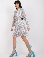 Dámské šaty-DHJ-SK-C2212.35-bílé Dámské šaty-DHJ-SK-C2212.35-bílé