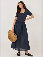 Šaty MI SK 26044.79 tmavě modré Šaty MI SK 26044.79 tmavě modré