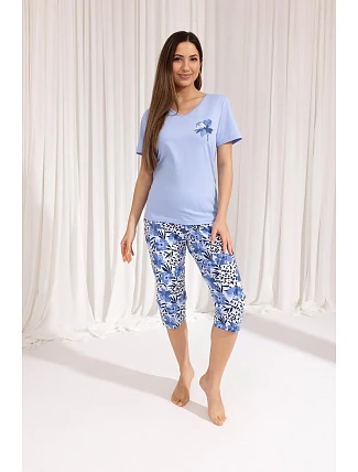 Pyžamo Regina 698 cr/r M-XL W25 dámské Pyžamo Regina 698 cr/r M-XL W25 dámské