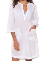 Plážové šaty 7225 white - LingaDore Plážové šaty 7225 white - LingaDore