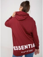 Mikina RV BL 8277.28 bordó Mikina RV BL 8277.28 bordó